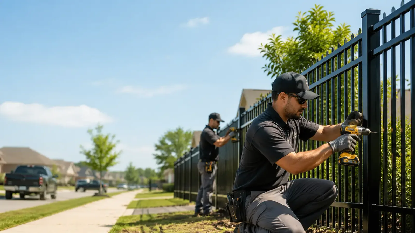 Metal Fence Installation in Richmond, MI